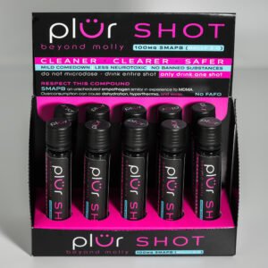 PLÜR SHOT – Wholesale Display Case (10 units)