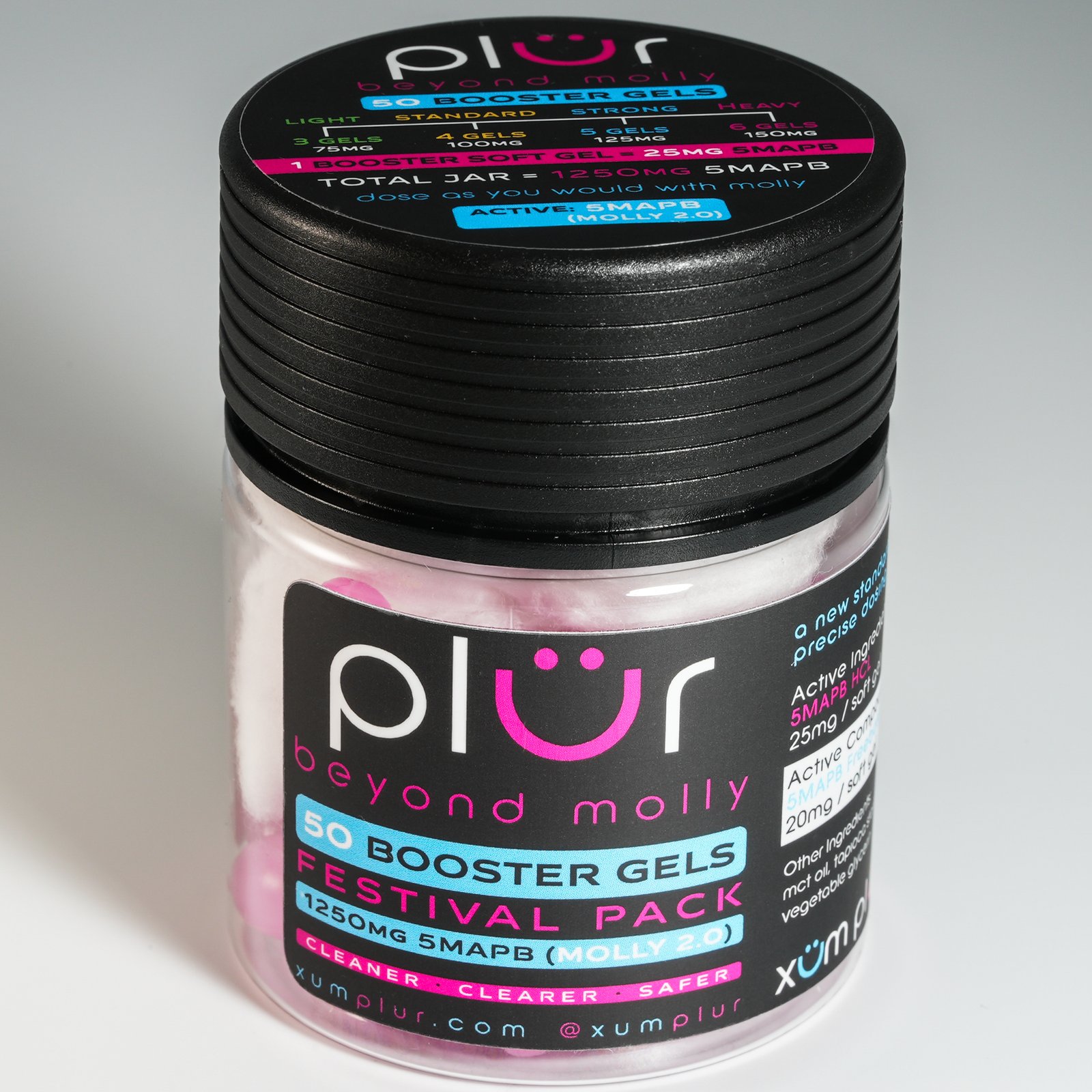 PLÜR Festival Pack (50 Booster Soft Gels)